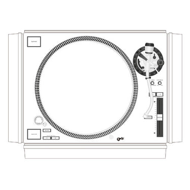 dj-skins Reloop RP 7000 Skin WHITE aka STAR TROOPER